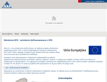 Tablet Screenshot of efs.seka.pl